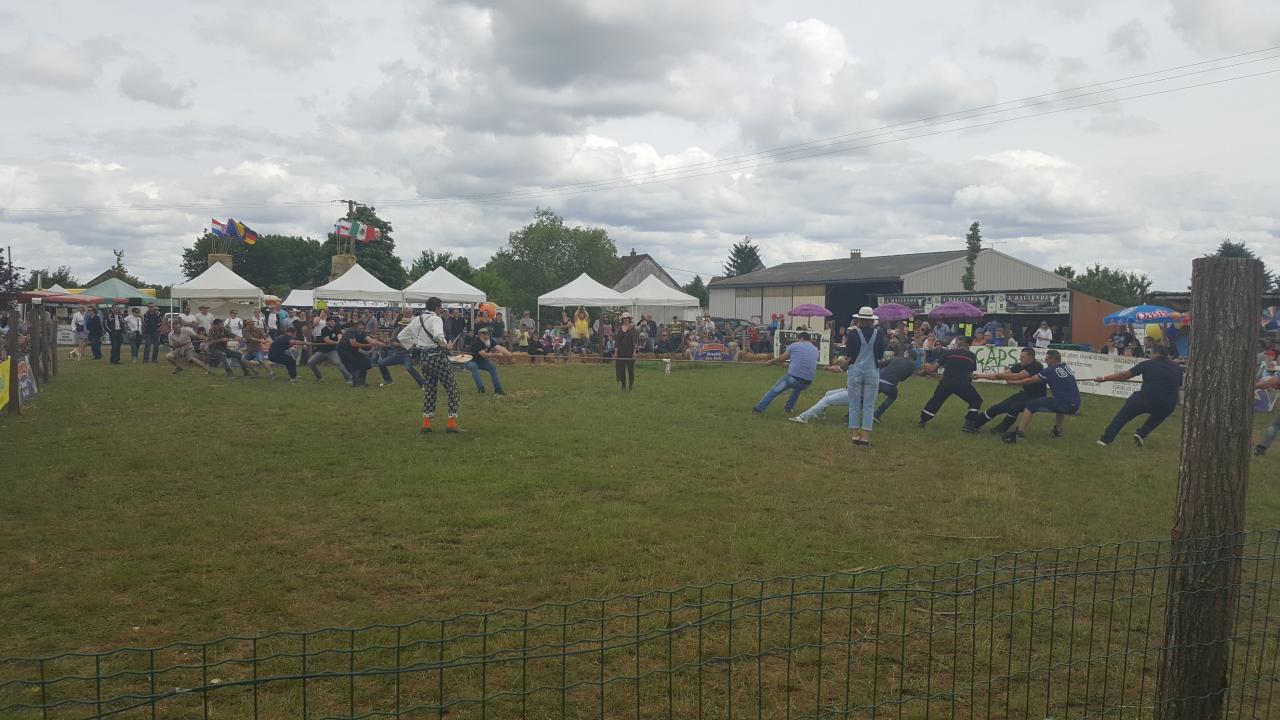 Concours tir à la corde