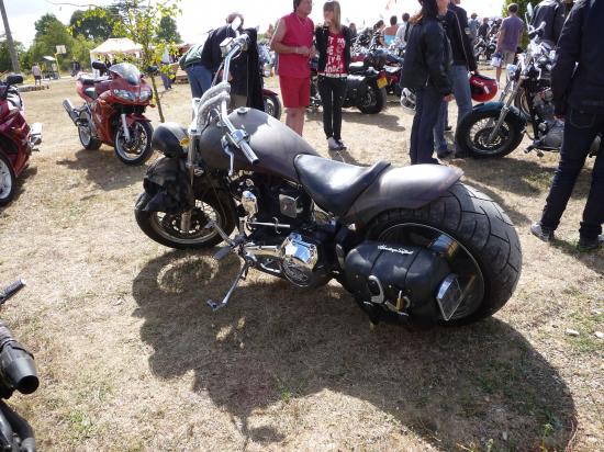 Rassemblement de bikers