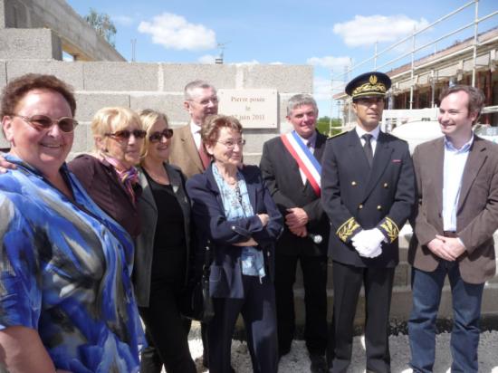 Inauguration de la future cantine et garderie