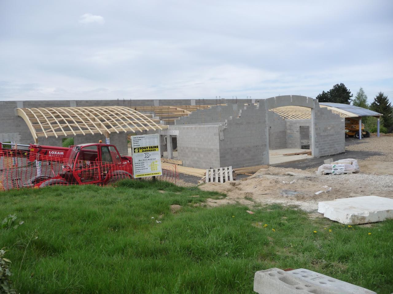 Construction de l'école