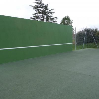 Le mur d'entrainement