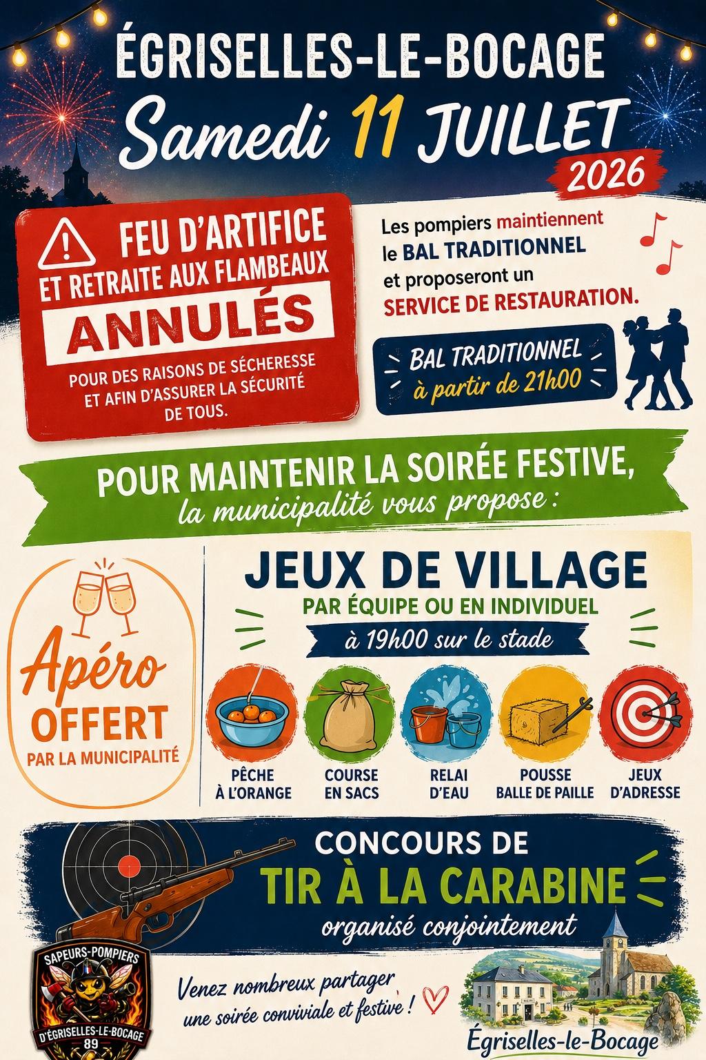 Affiche animations 11 juillet 2026
