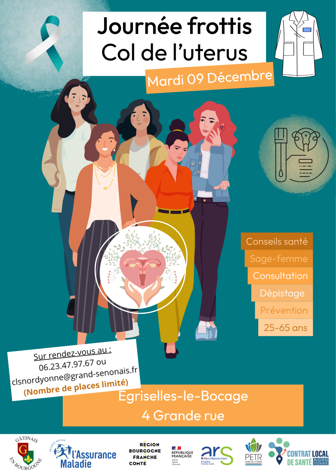 De pistage frottis ccgb