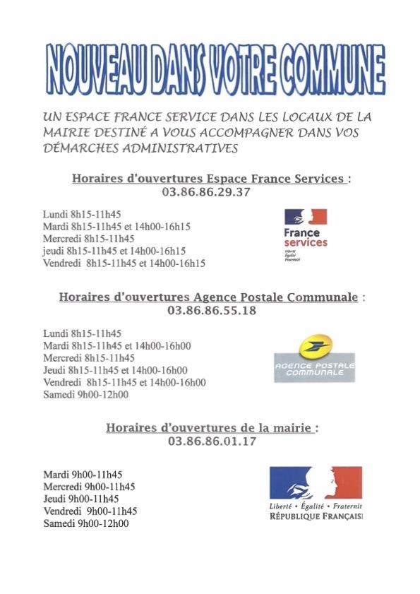 Horairesfranceservice 1